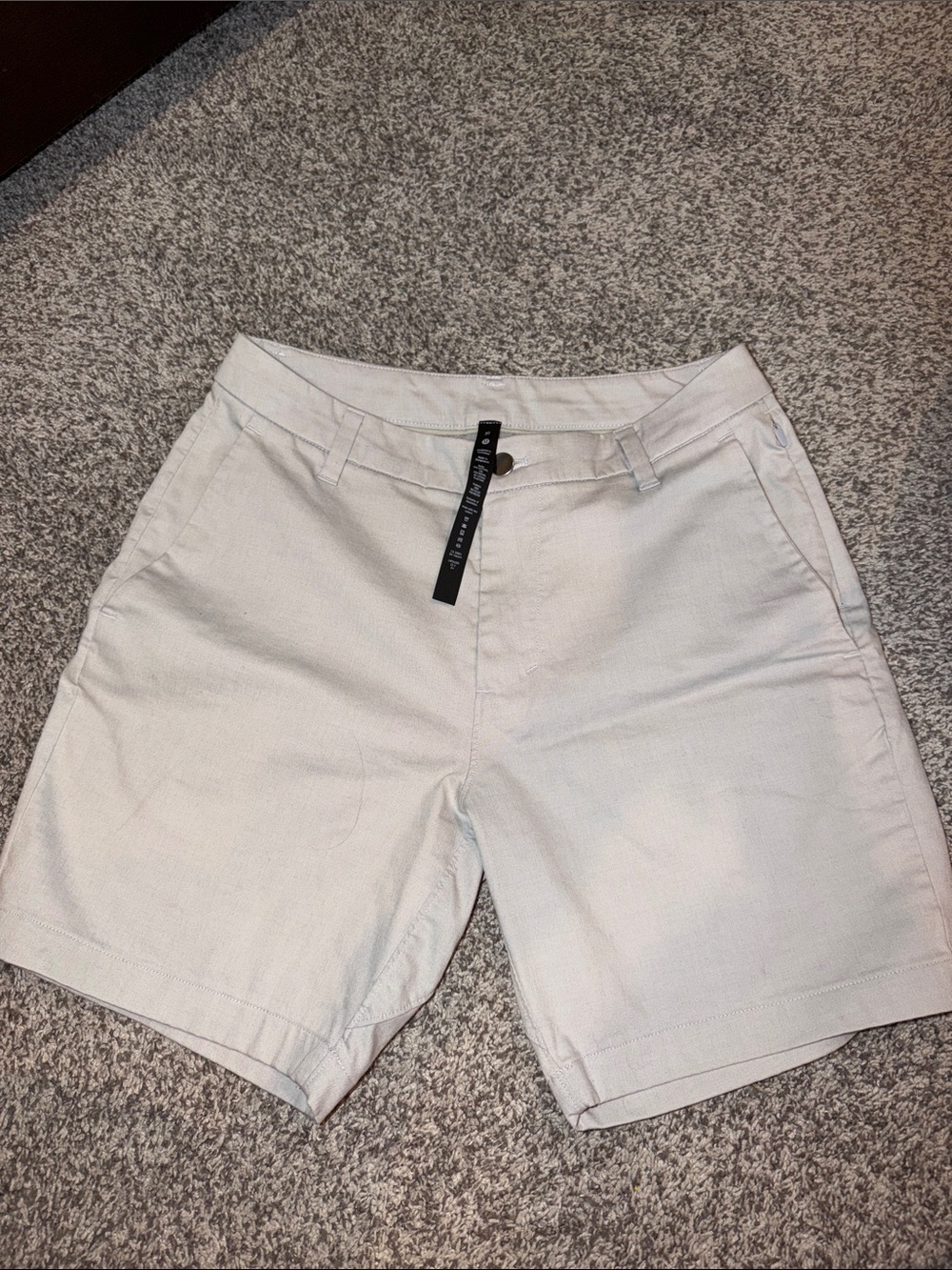 Men's Lululemon Lightweight Casual Shorts - light grey